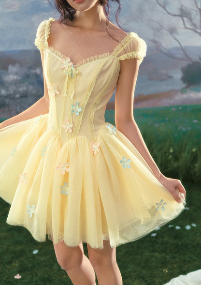 Flower Archer Corset Dress