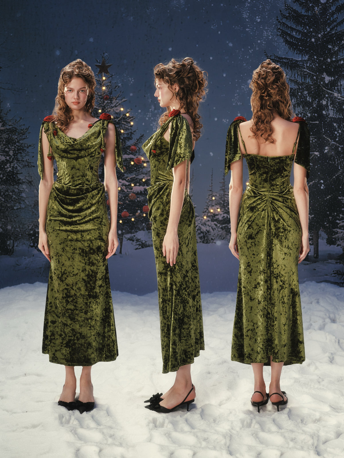 Greenwood Rose Metamorphosis Dress