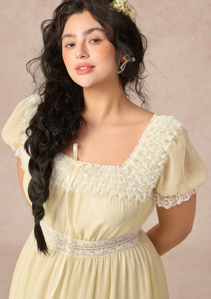 Curve&Plus Yellow Kite Dress