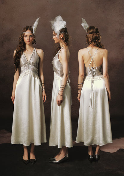 Silver Light Serenade Dress