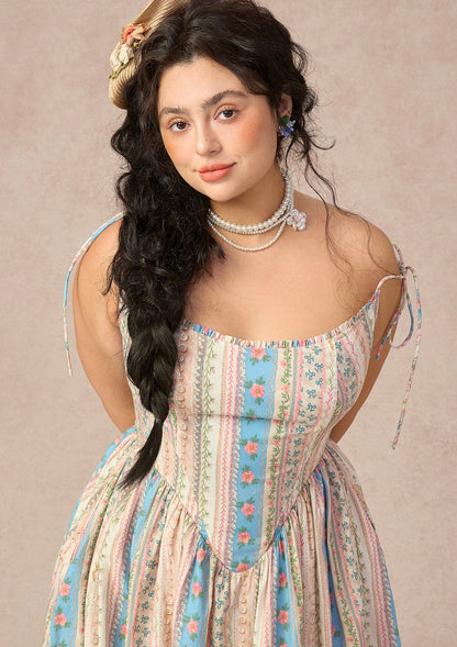 Curve&Plus Rainbow Bridge Dress