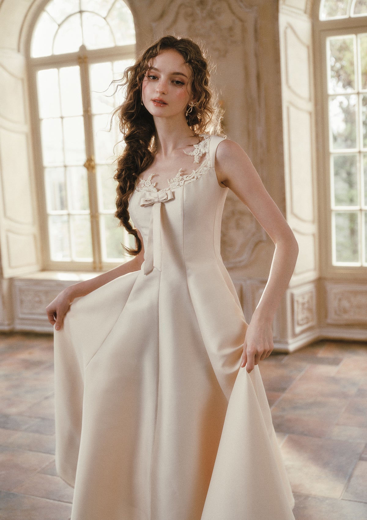 Castle Vow Dress （White）