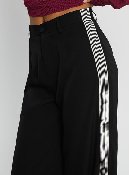 Fusion Tailored Track Pant Black