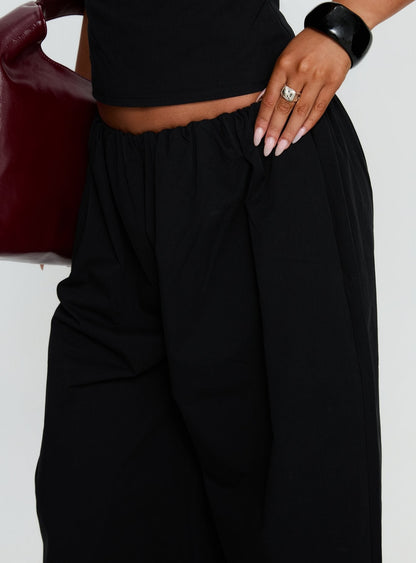 Tidekiss Pants Noir