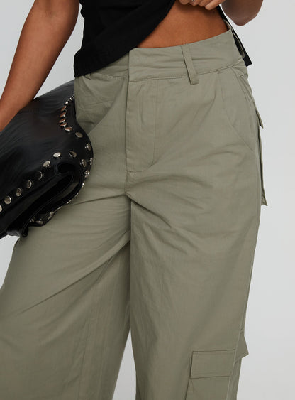 Companions Cargo Slack Pant Khaki