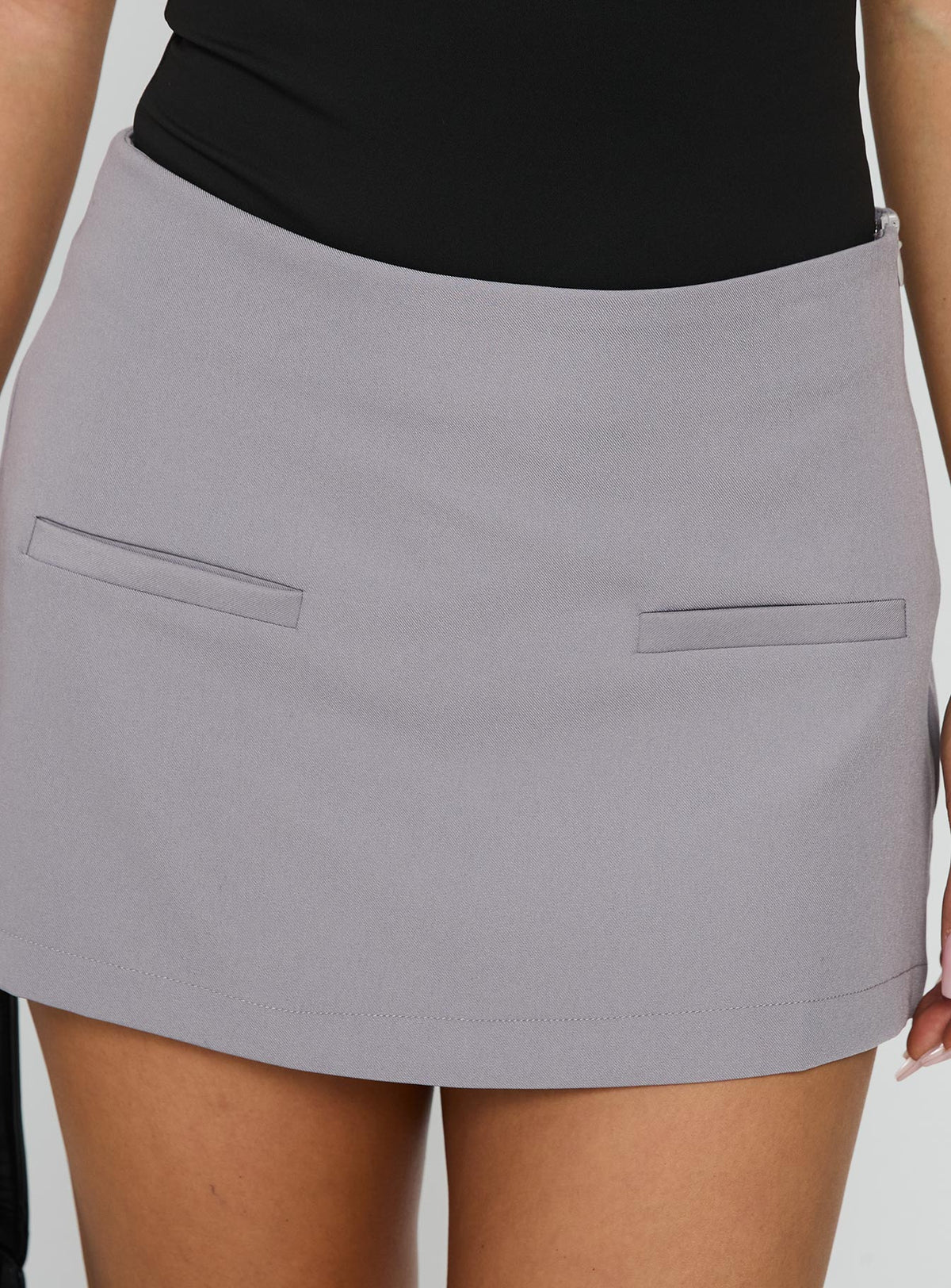 Anette Skort Grey