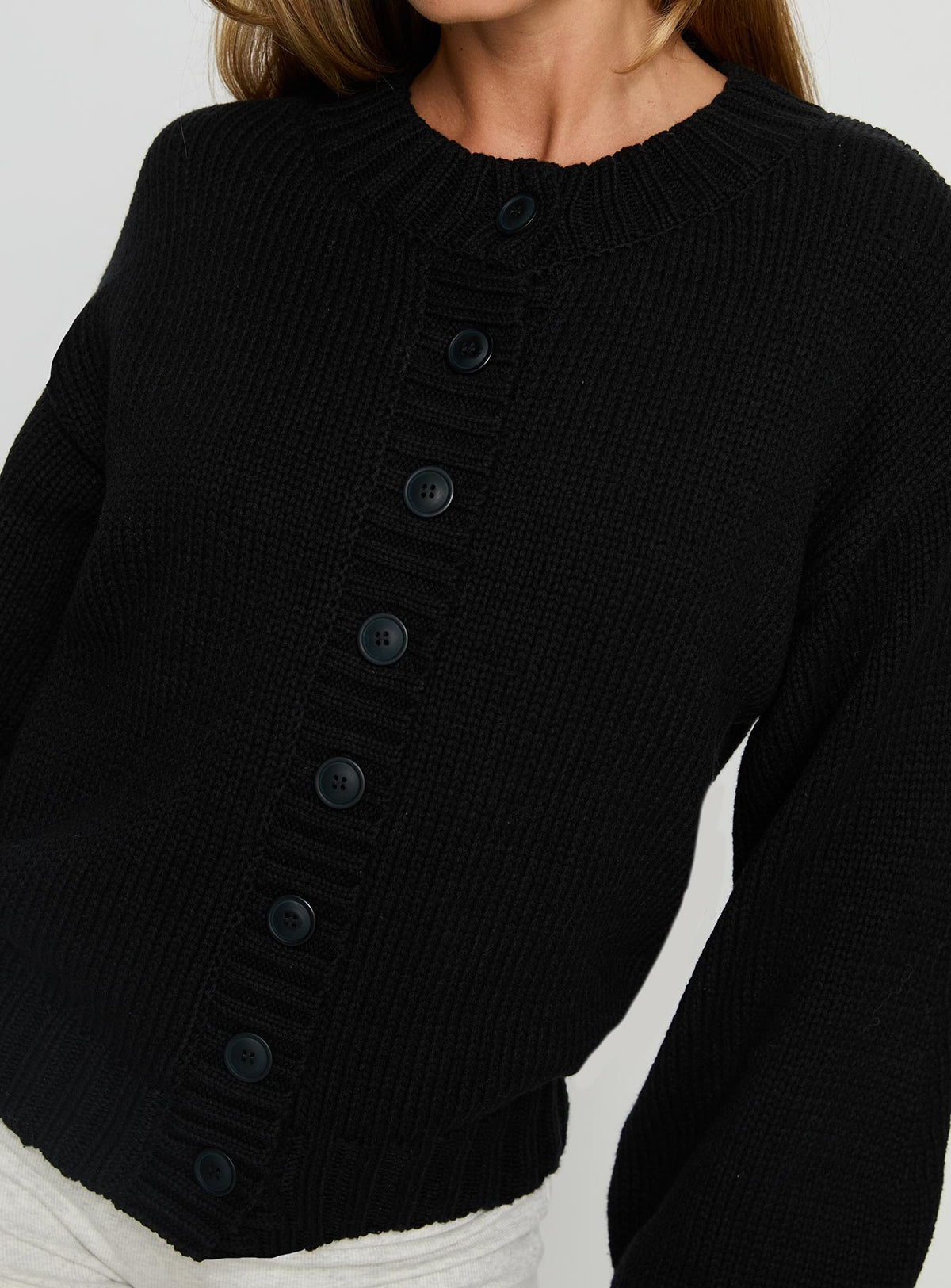 Edern Cardigan Black