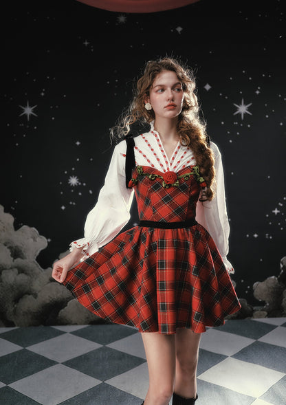 Rose Canelé Corset Dress