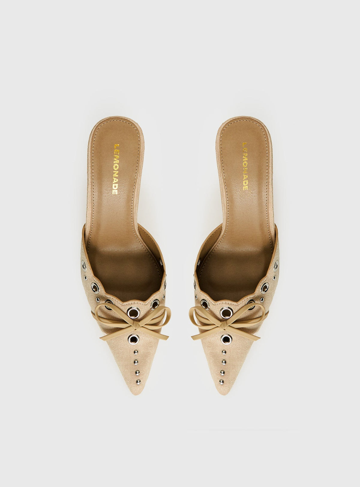 Charisma Pointed Toe Heels Taupe