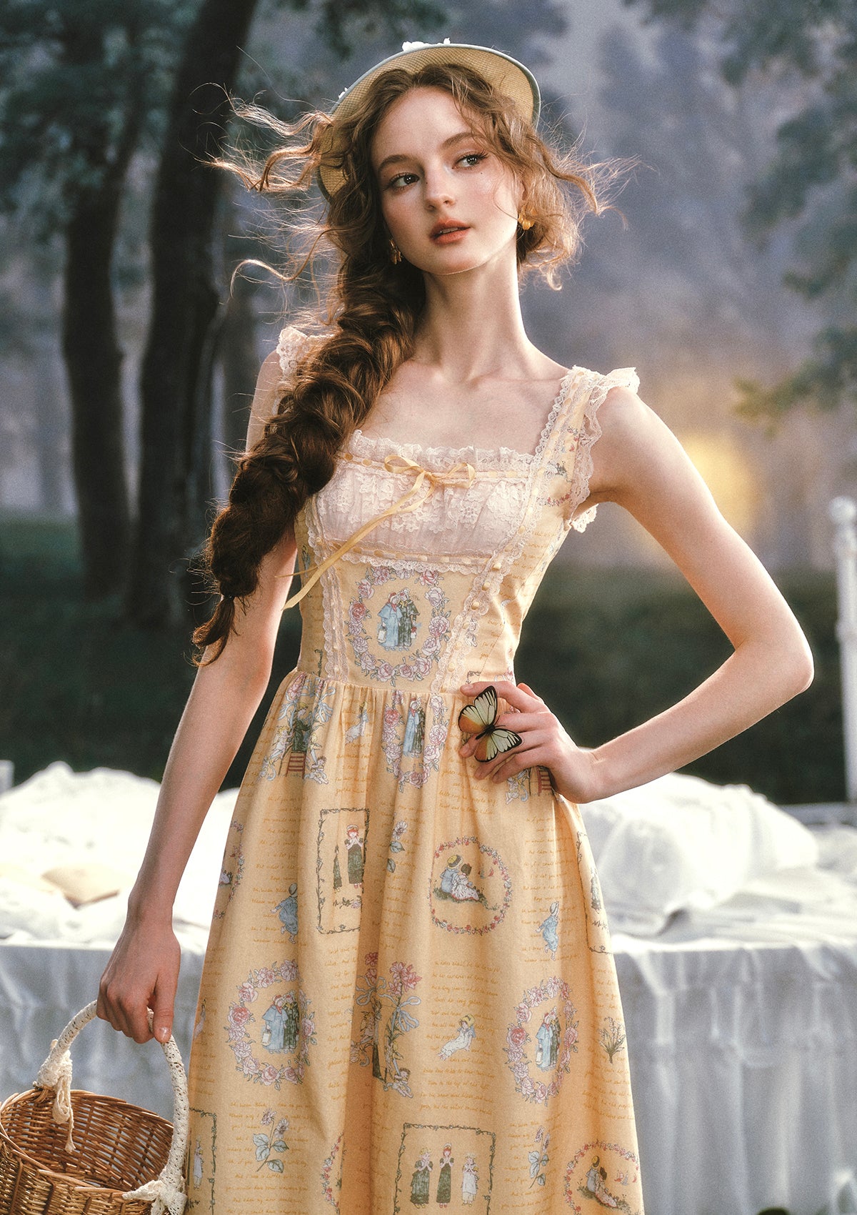 Honey-Gathering Girl Dress