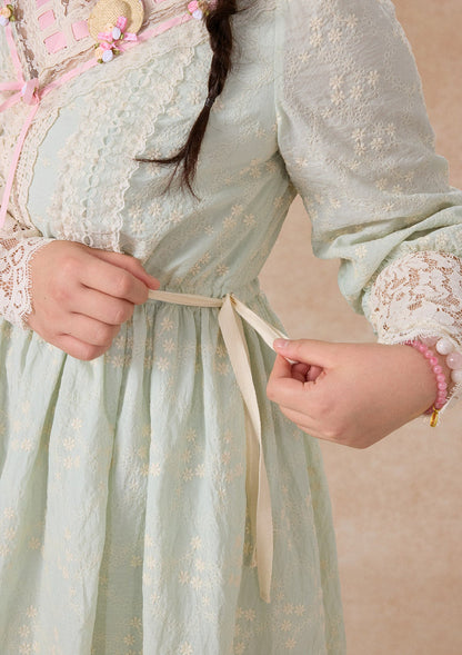 Curve&Plus Outing Straw Hat Dress