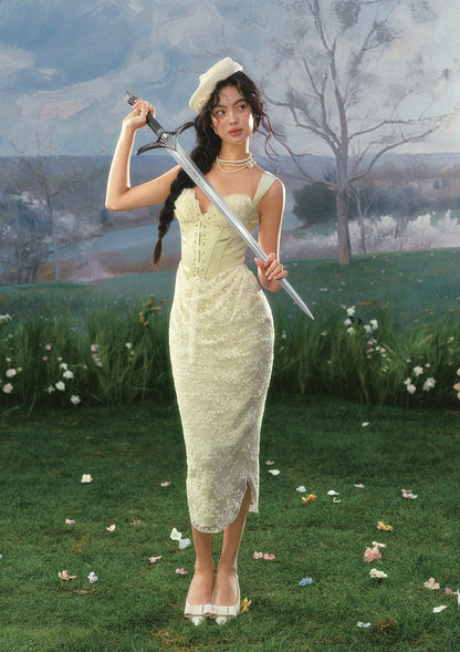 Emerald Warrior Corset Dress