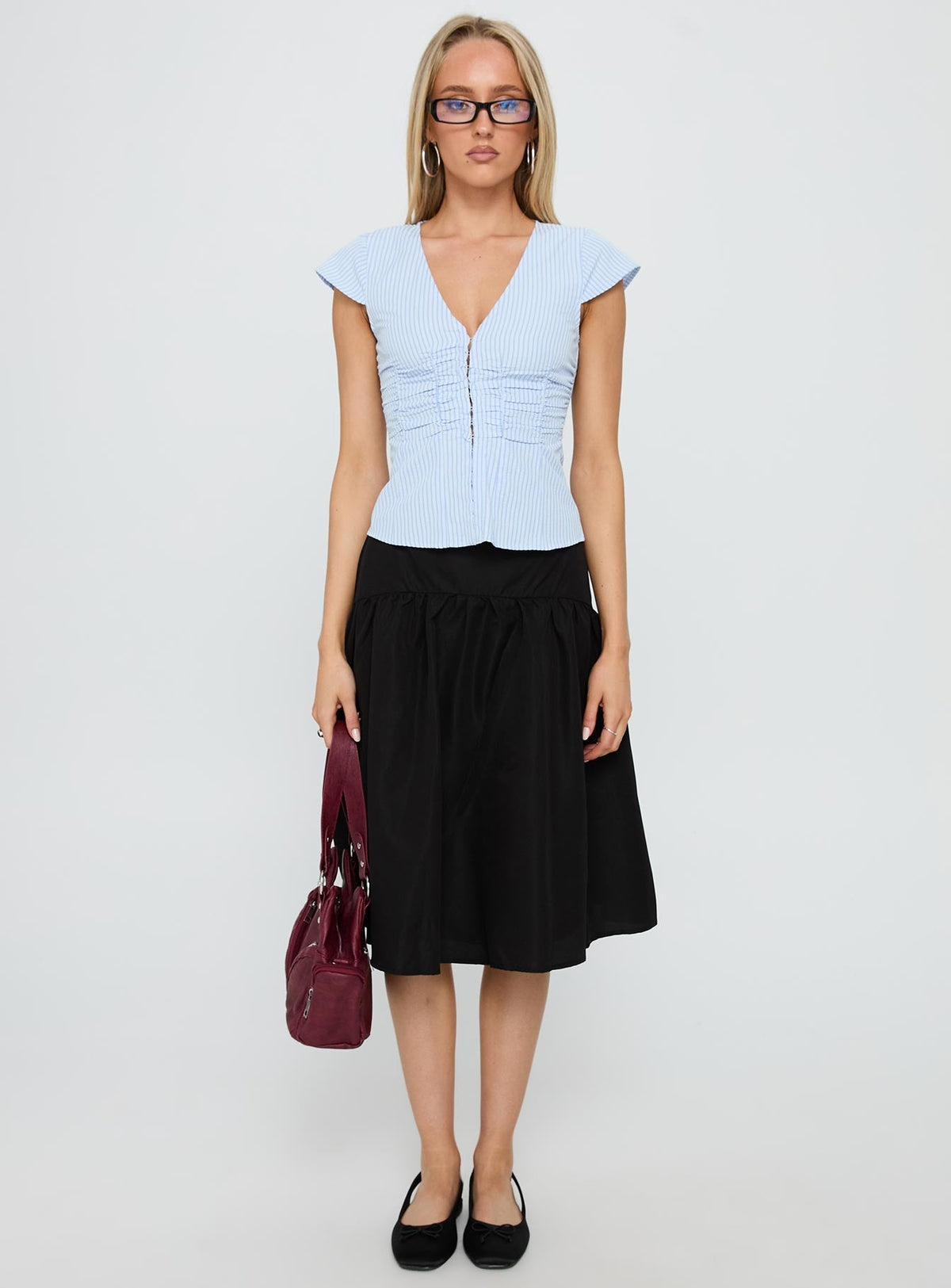 Kodee Midi Skirt Black