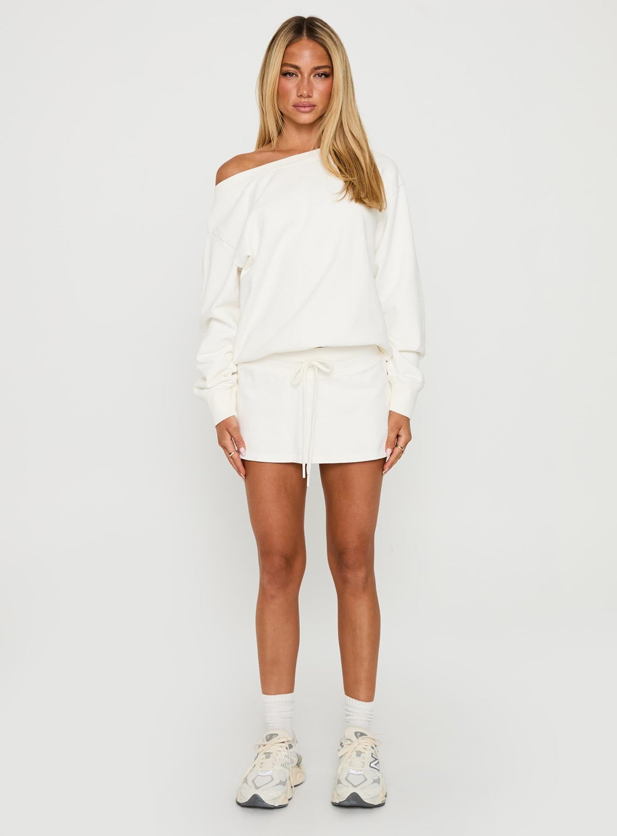 Rhodia Skort Washed White