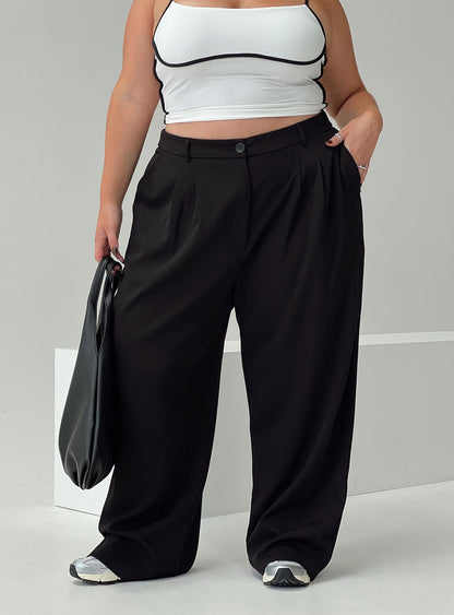 Archer Pants Black Curve