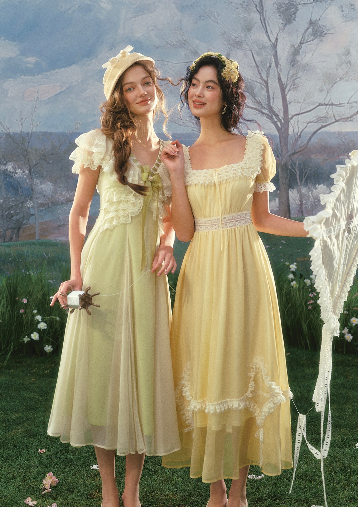 Yellow Kite Dress