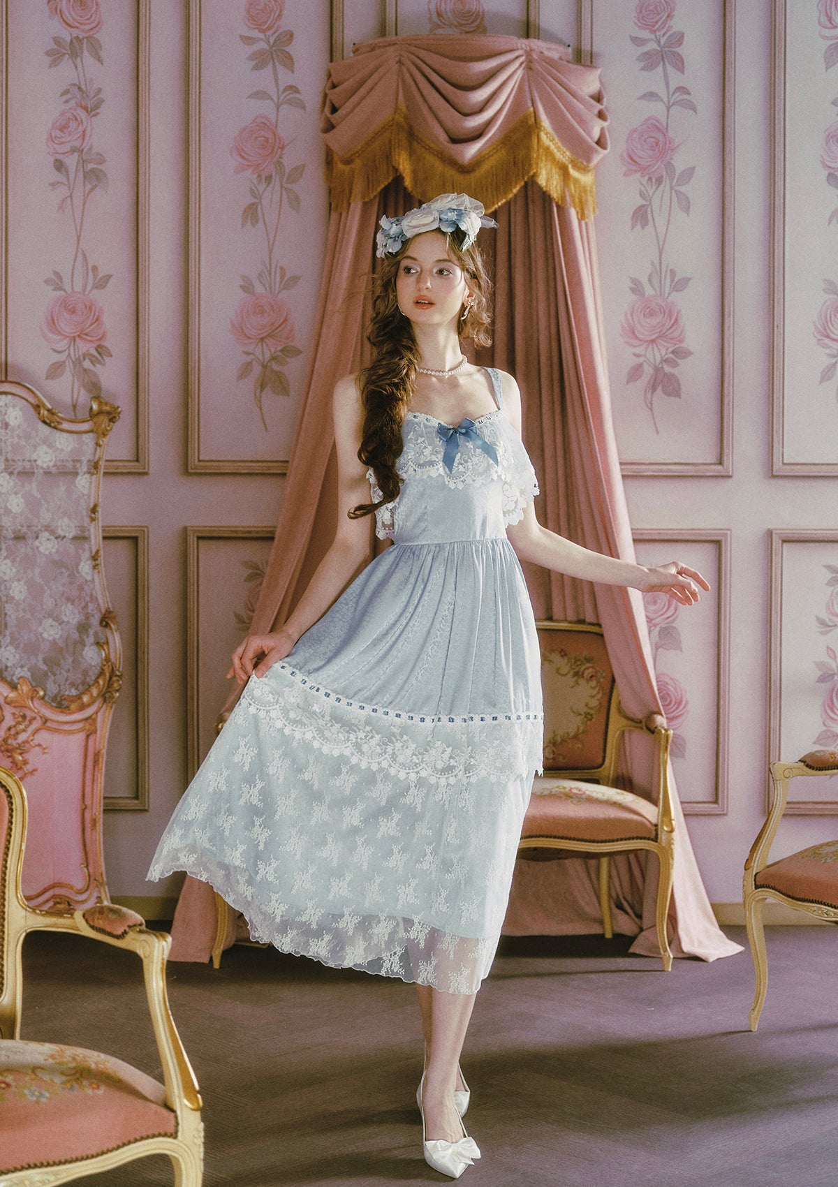 Ice Jade Flower Dress