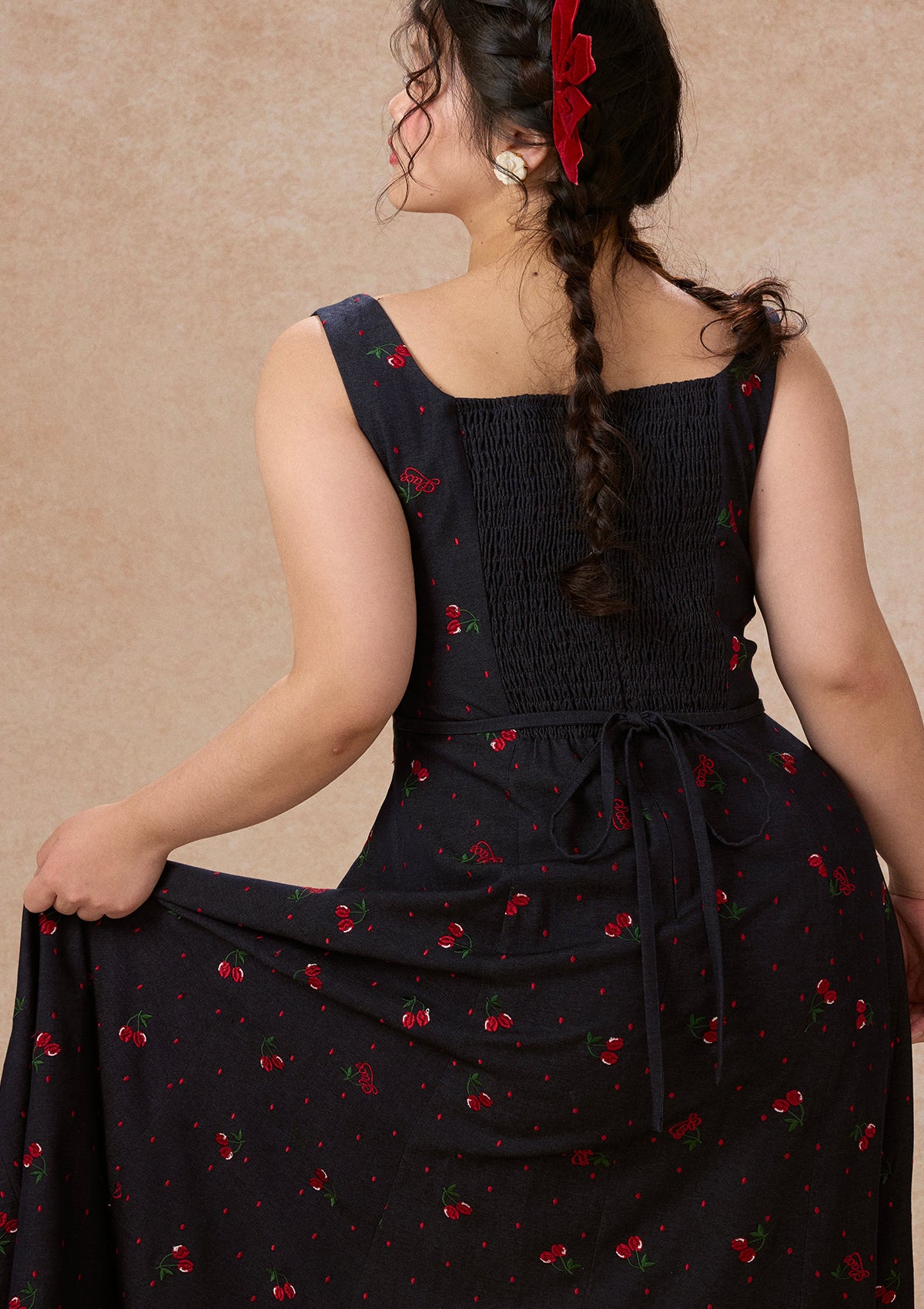 Curve&Plus Cherry Cowgirl Dress