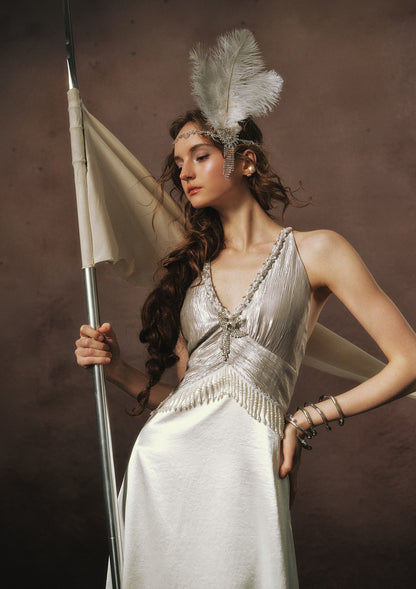 Silver Light Serenade Dress