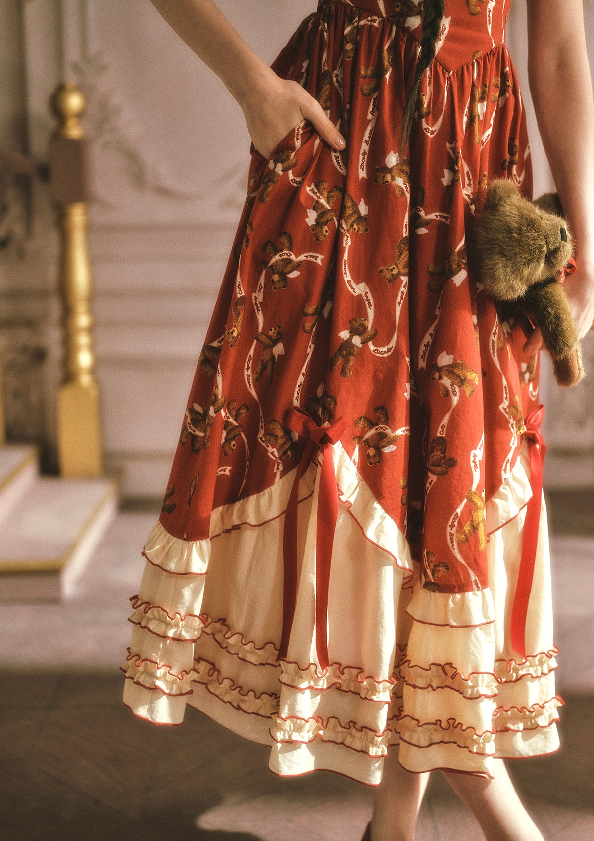 Teddy Tomato Sauce Dress