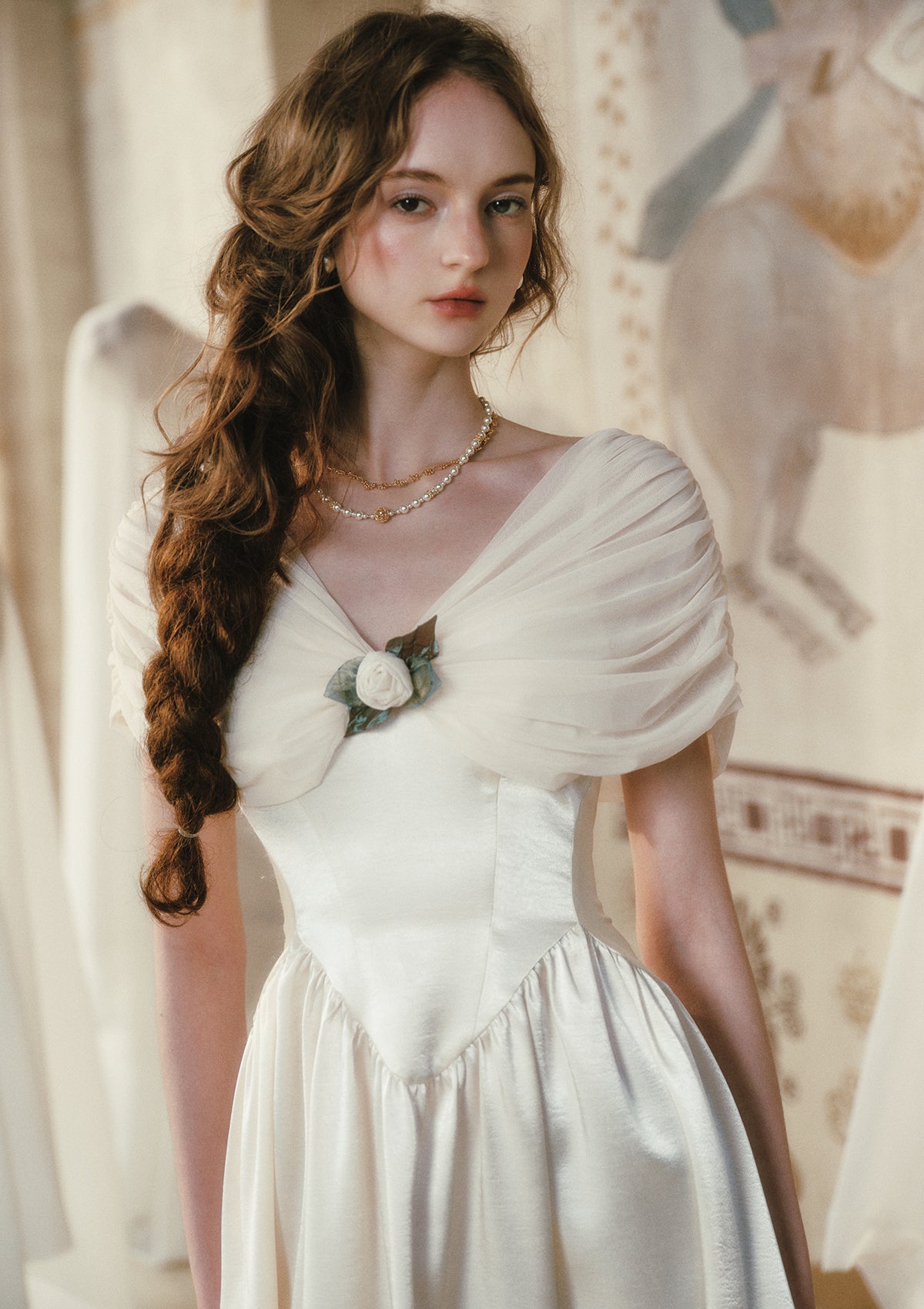 Pure White Glass Dream Dress