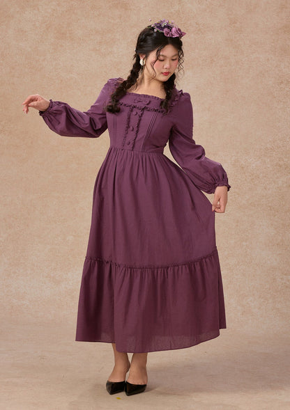 Curve&Plus Little purple sweet potato Dress