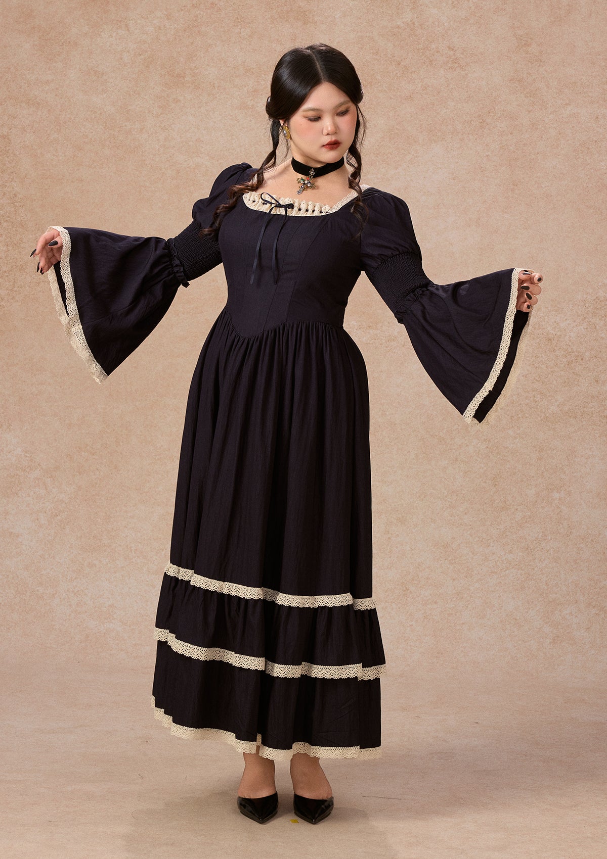 Curve&Plus Sapphire Blue Waltz Corset Dress