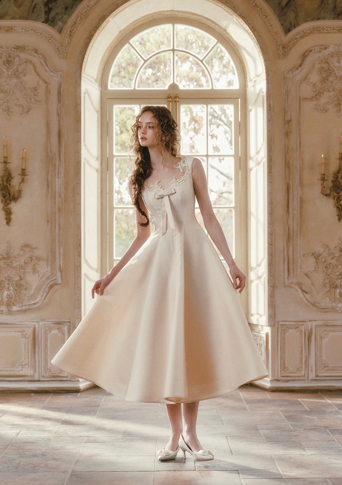 Castle Vow Dress （White）