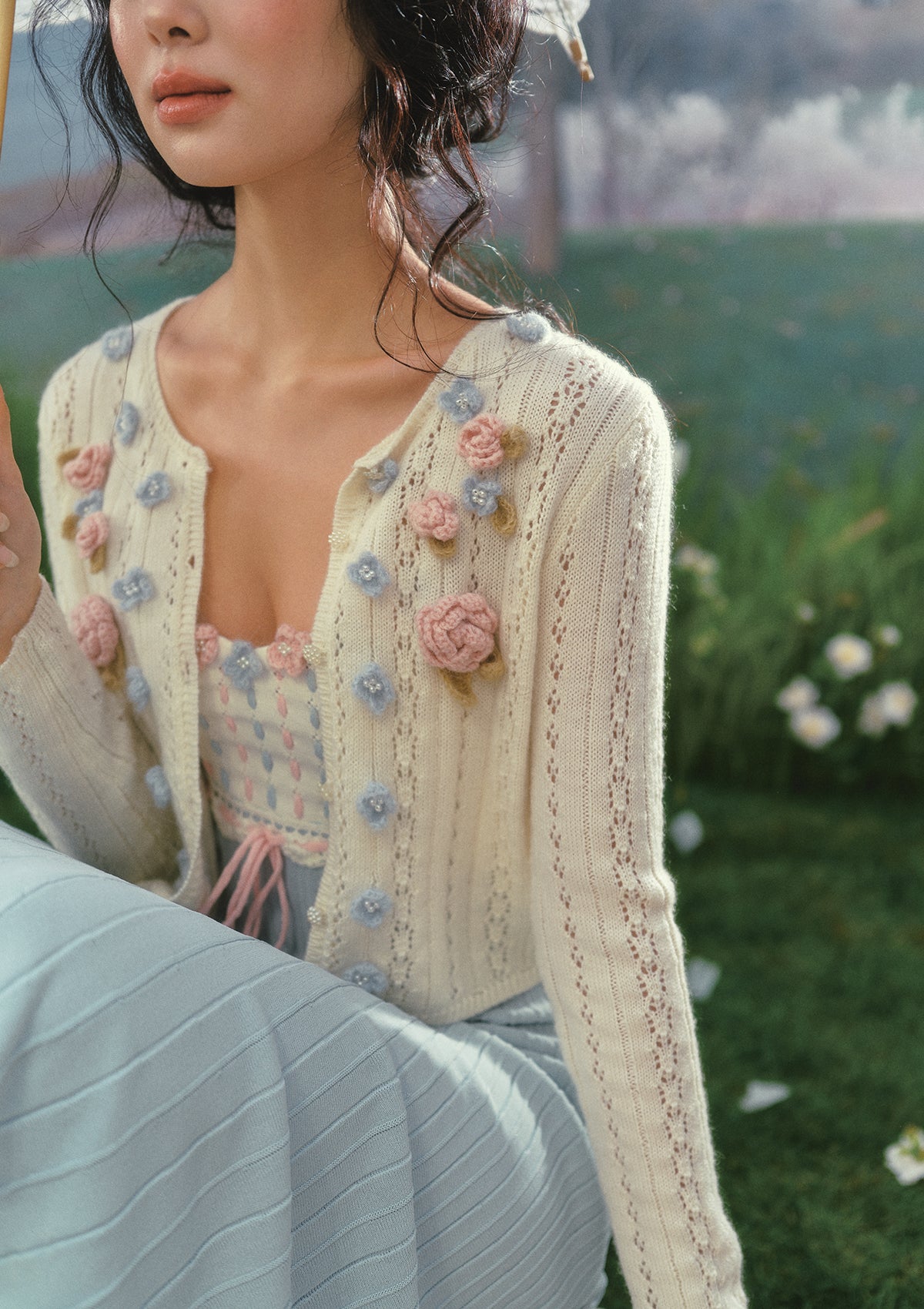 Rose Tide Knit Dress