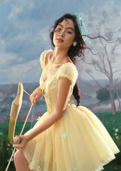 Flower Archer Corset Dress