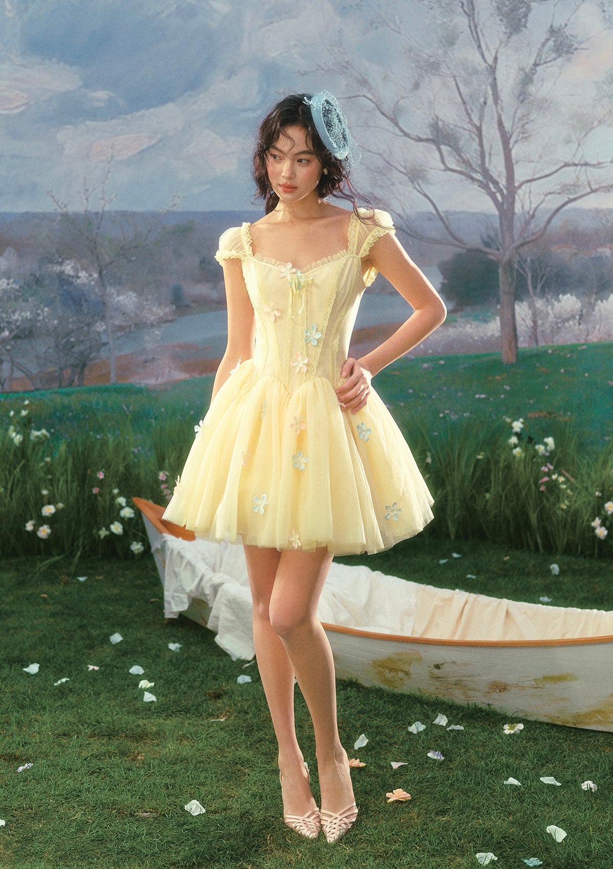 Flower Archer Corset Dress