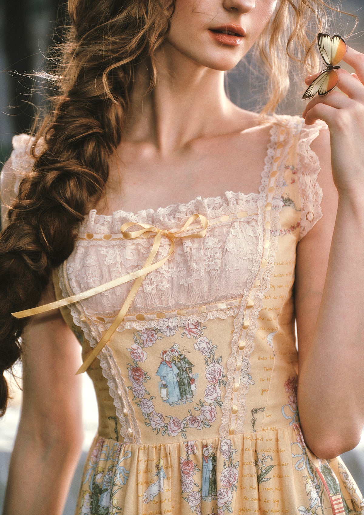 Honey-Gathering Girl Dress
