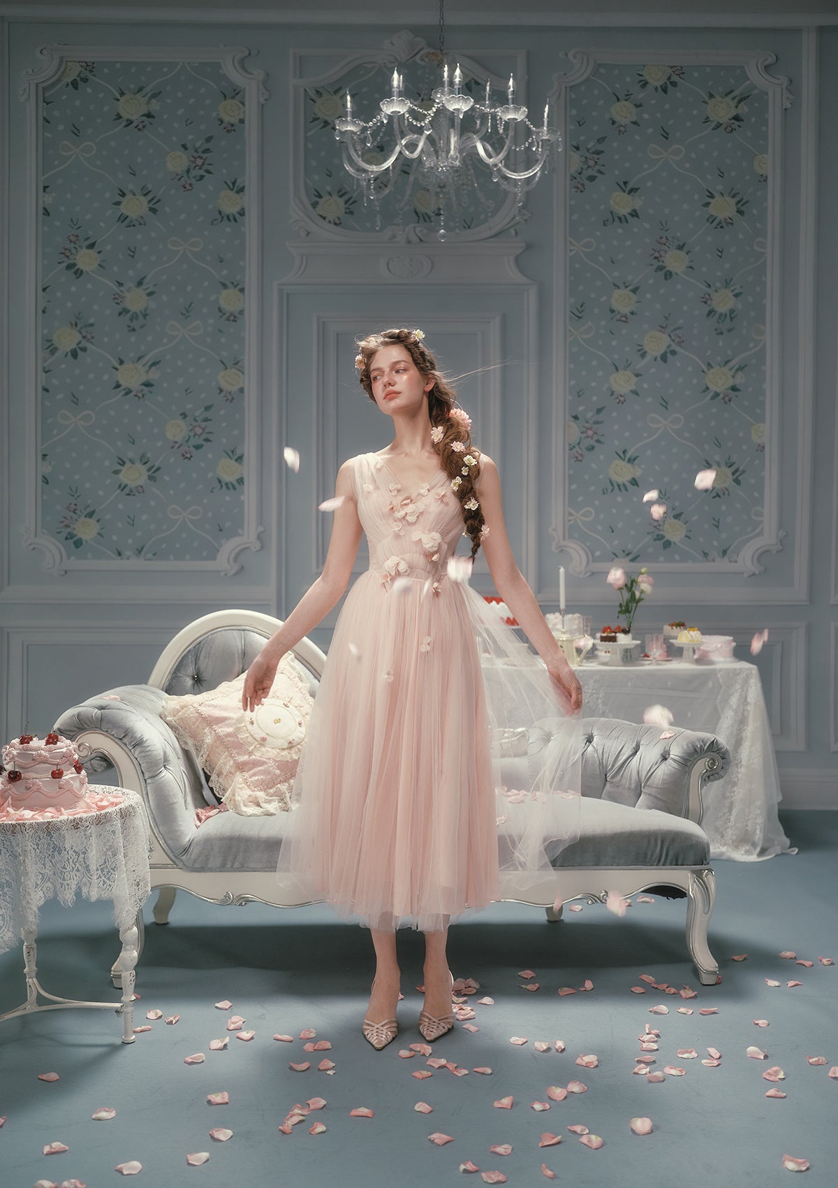 Louis XIV's Rose Dress
