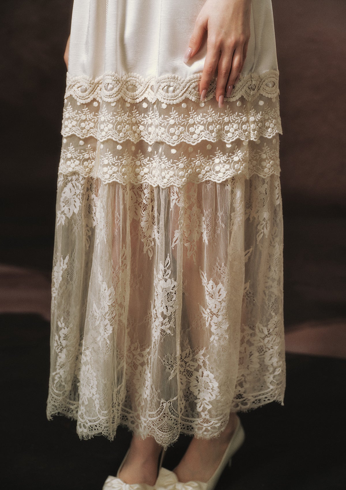 Silver Light Vintage Dream Dress