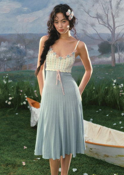 Rose Tide Knit Dress