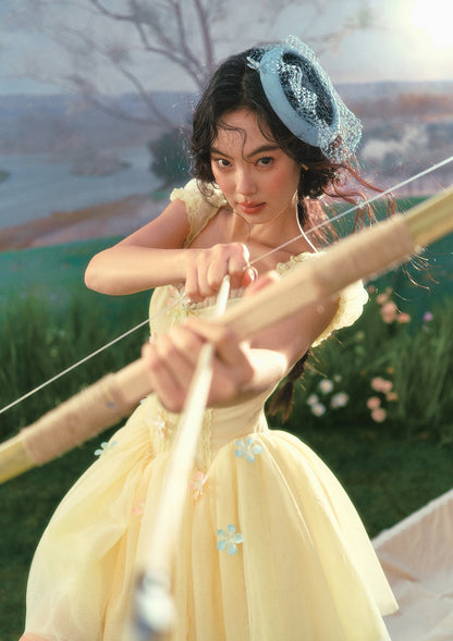 Flower Archer Corset Dress