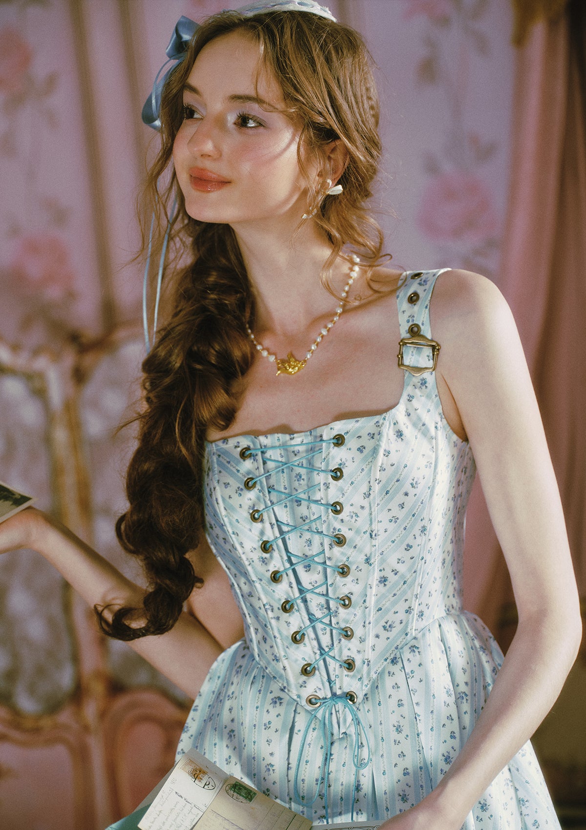 Afternoon Sweet Tea Dress (Blue)