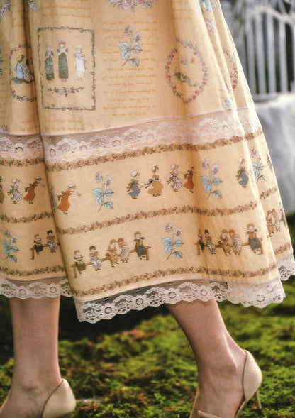 Honey-Gathering Girl Dress