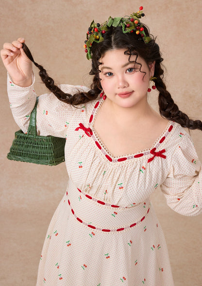 Curve & Plus Cherry Bite Dress