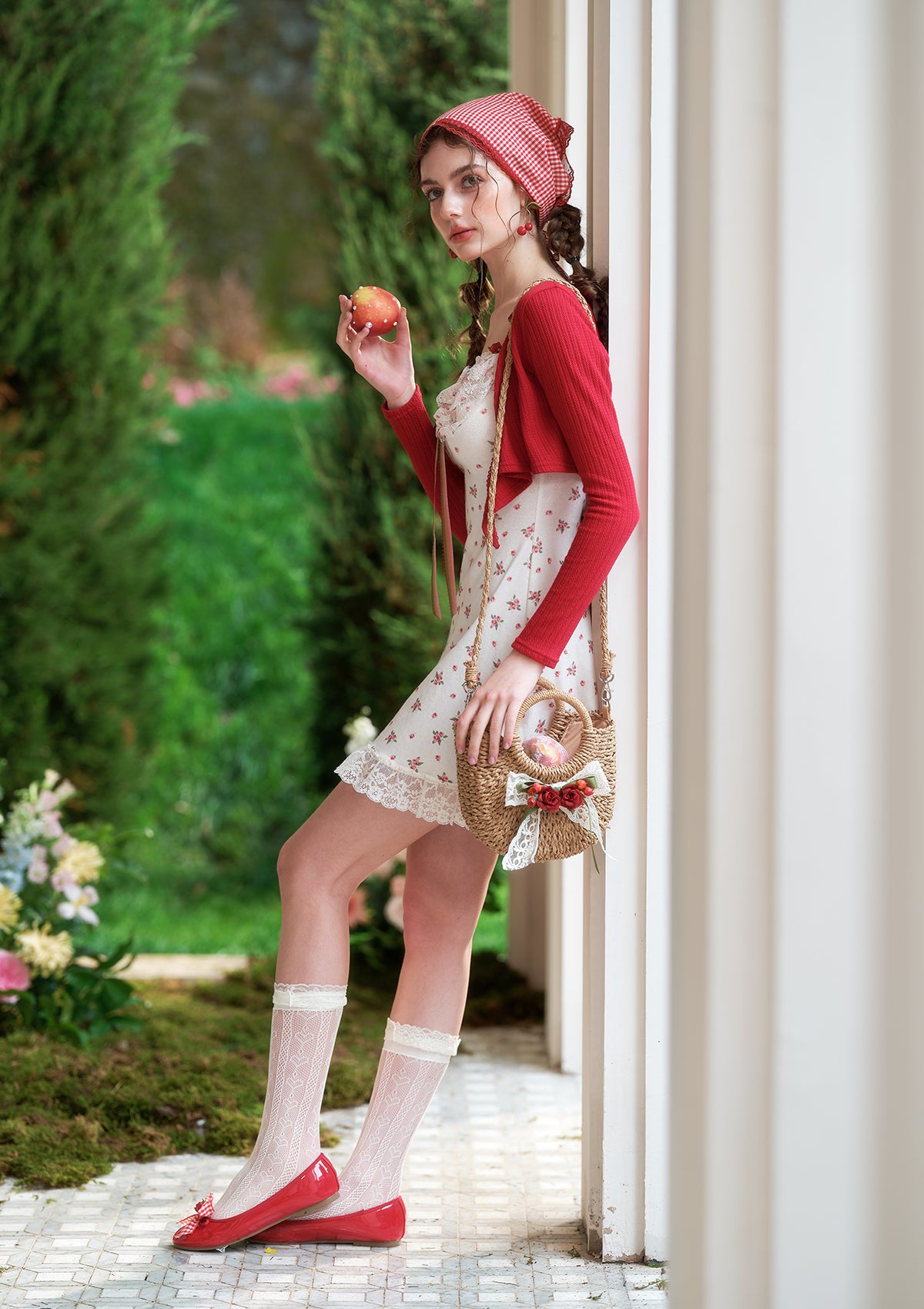 The Little Red Rose Dress