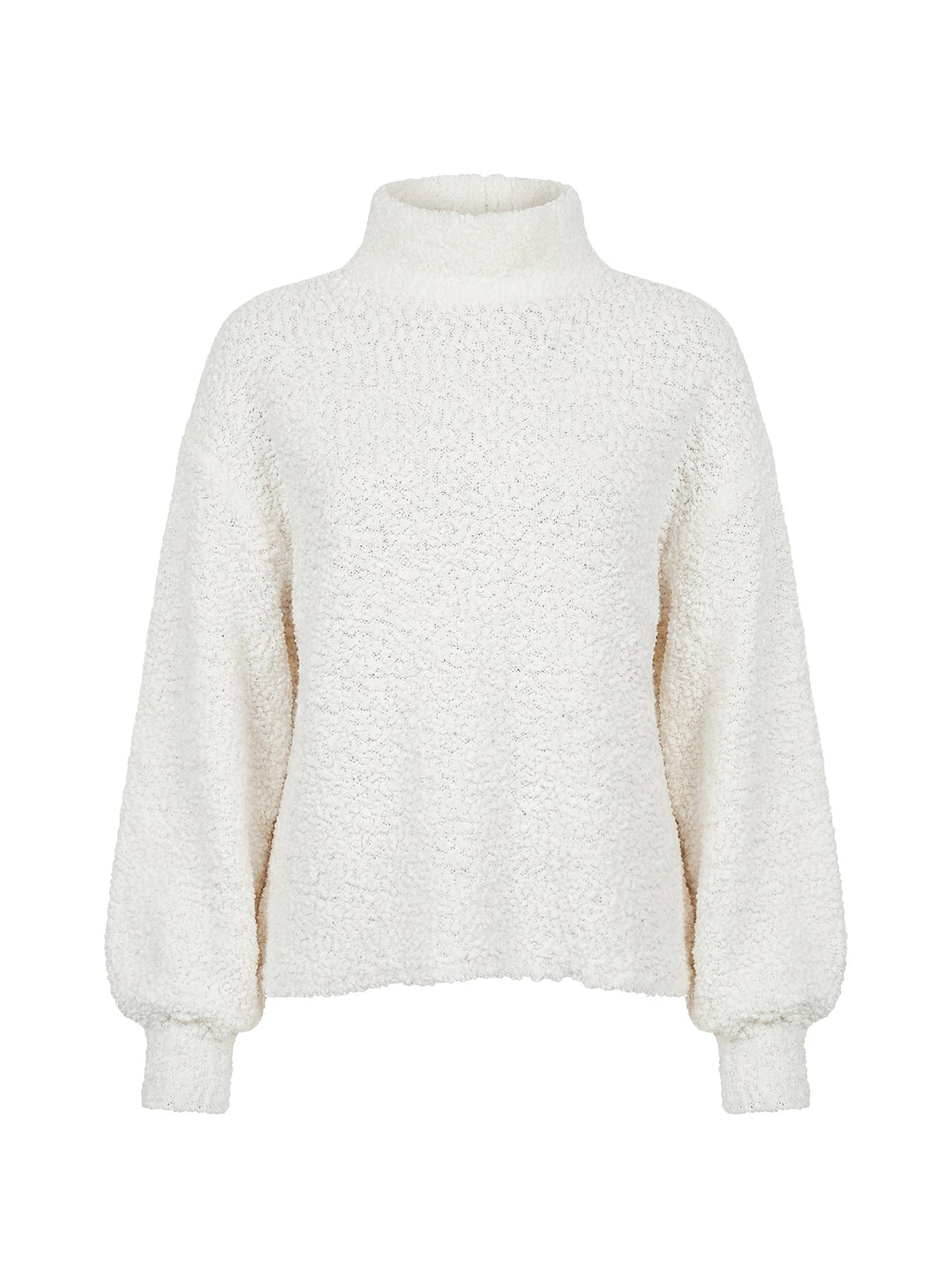 Feyre Boucle Jumper Ivory