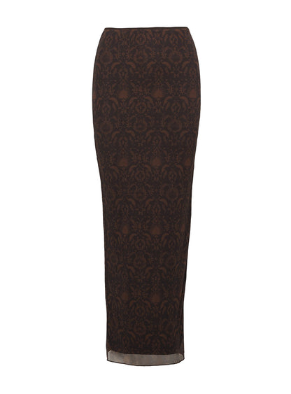 Hostona Maxi Skirt Mutli