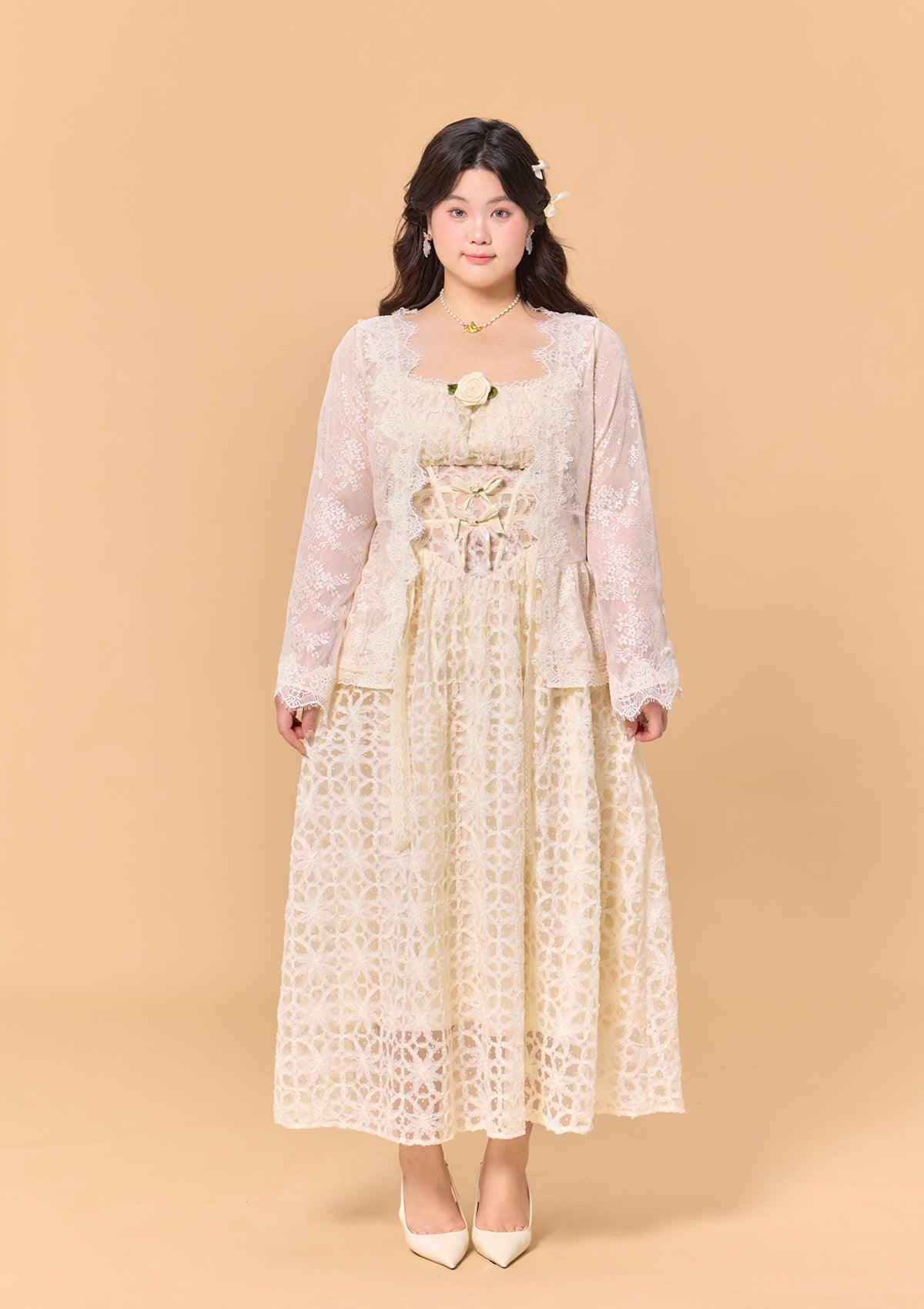 Curve & Plus Holiday in Pattaya Cardigan