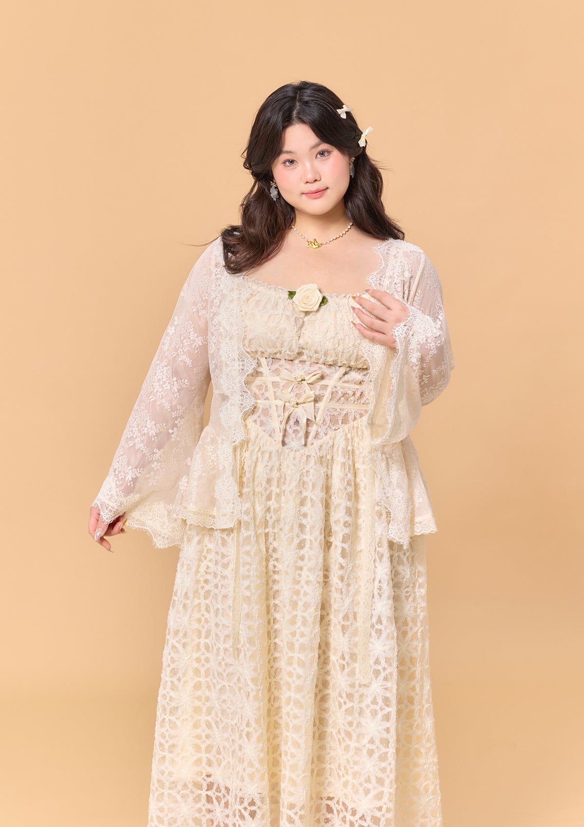 Curve & Plus Holiday in Pattaya Cardigan