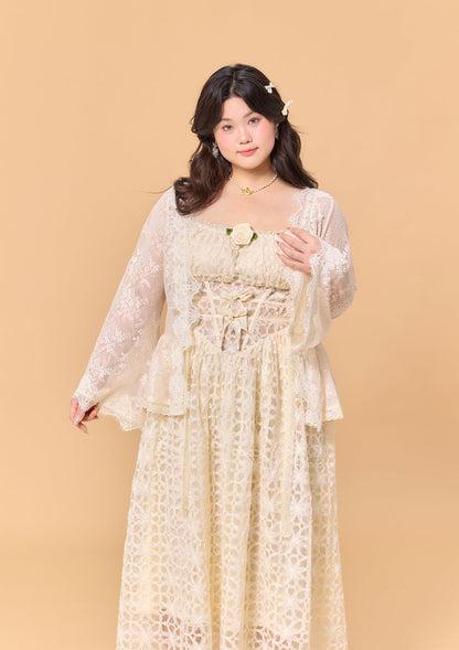 Curve & Plus Holiday in Pattaya Cardigan