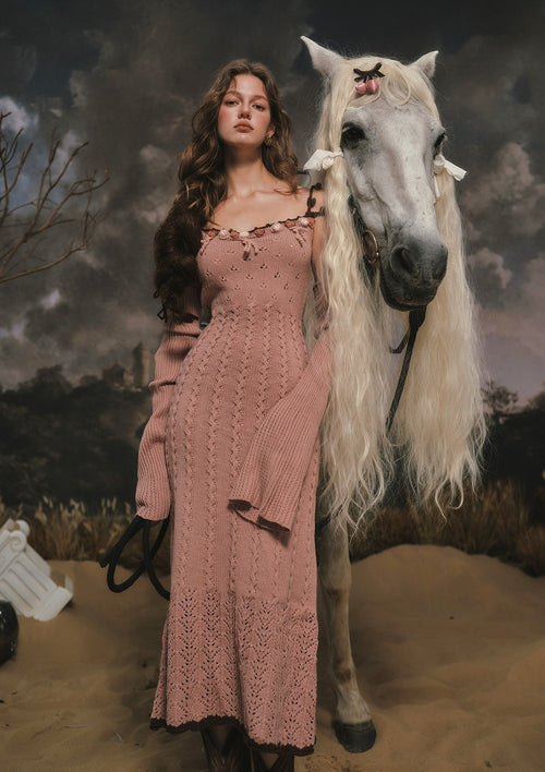 Floral Juliette Knitted Dress
