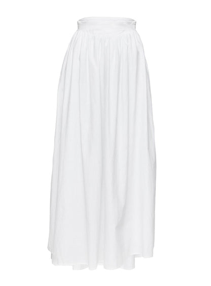 Valerio Maxi Skirt White
