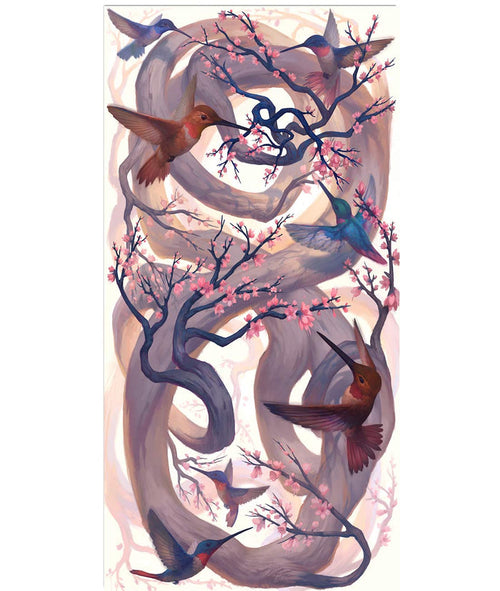 Abundance - CONVENTIONAL Fine Art Print - BoxWood Board Designs - 12" x 24" - - Awakening Print