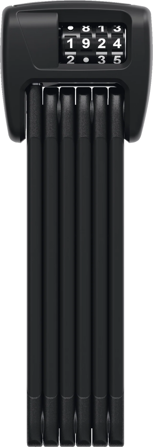 ABUS Folding Lock Bordo 6000c/90 Led Black + Holder