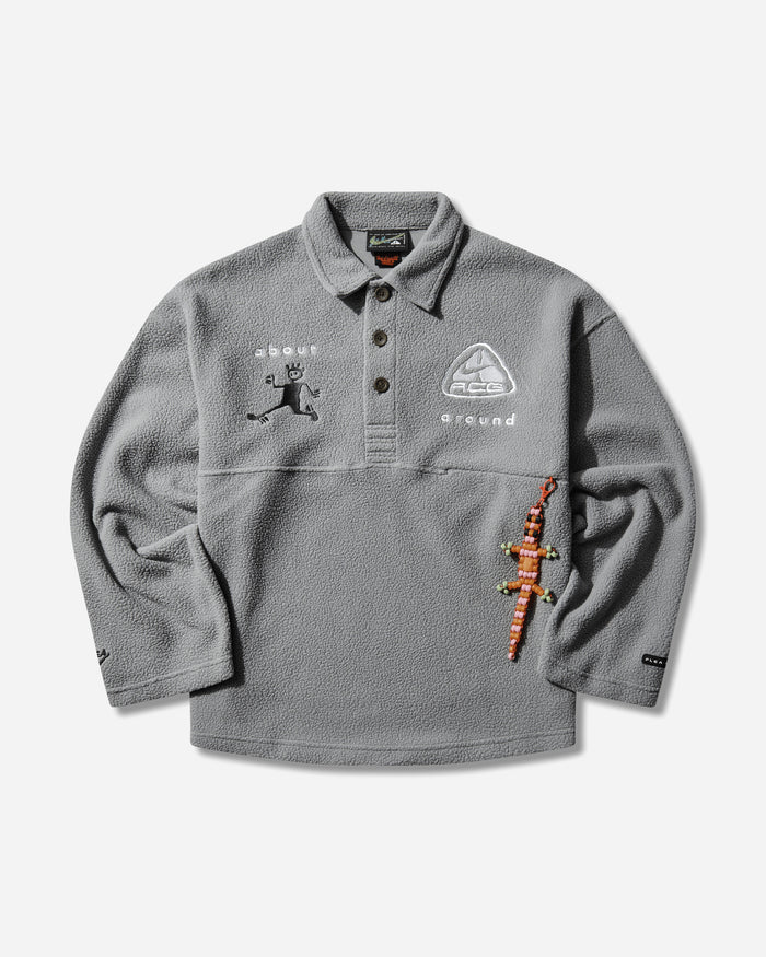 Nike M Nrg Cpfm Ls Polo 2 Smoke Grey T-Shirts Longsleeve II1121-084